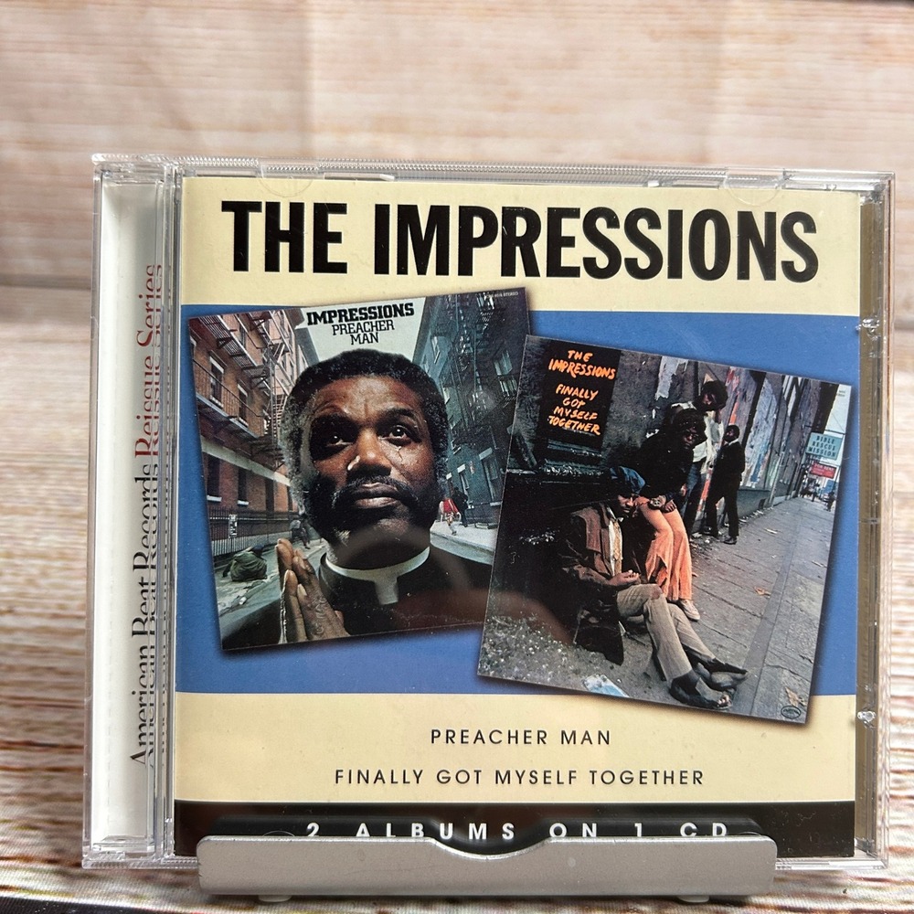 The Impressions Preacher Man Finally Got Myself Together CD 2008 Reissue
